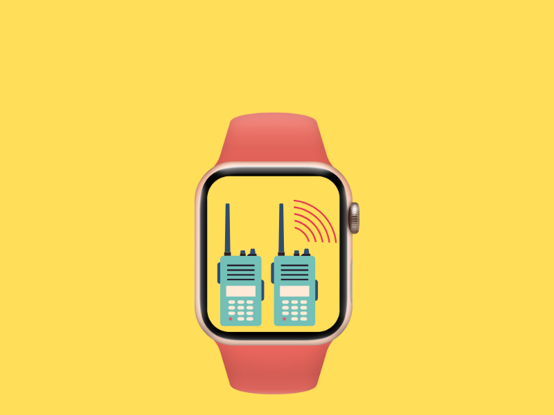 What is walkie-talkie on Apple Watch?